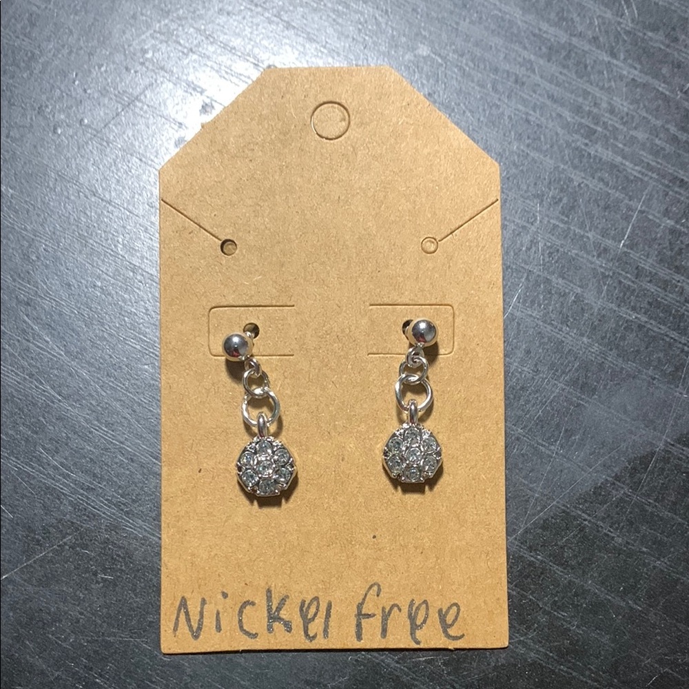 Elegant Silver Dangle Earrings